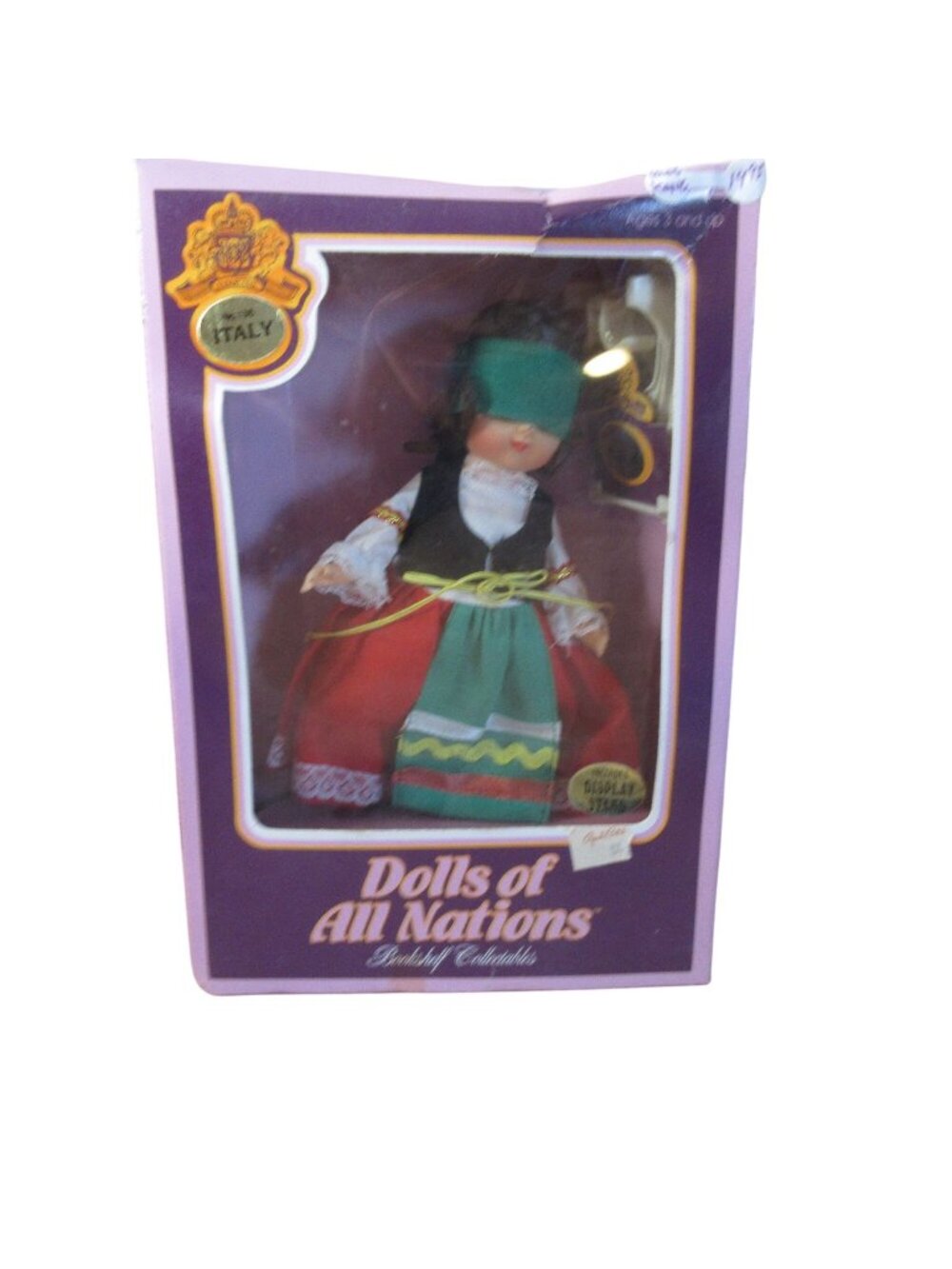 Dolls of All Nations 7" Doll Collectible in Box - Italy 136 - Vintage